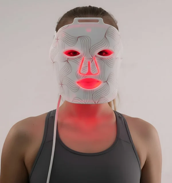 2026 Trending Led Face Mask With Red Light Led Facial Mask Silicon Led Mask Red Light Therapy Mask image 5