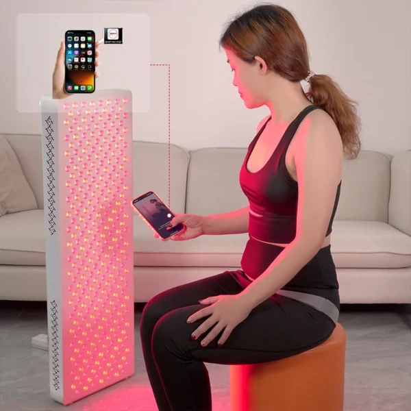 SGROW Pdt Machine Full Body Led Red Light Therapy Stand Device Red Led Therapy Light Device 630nm 660nm 830nm 850nm Lamp image 4