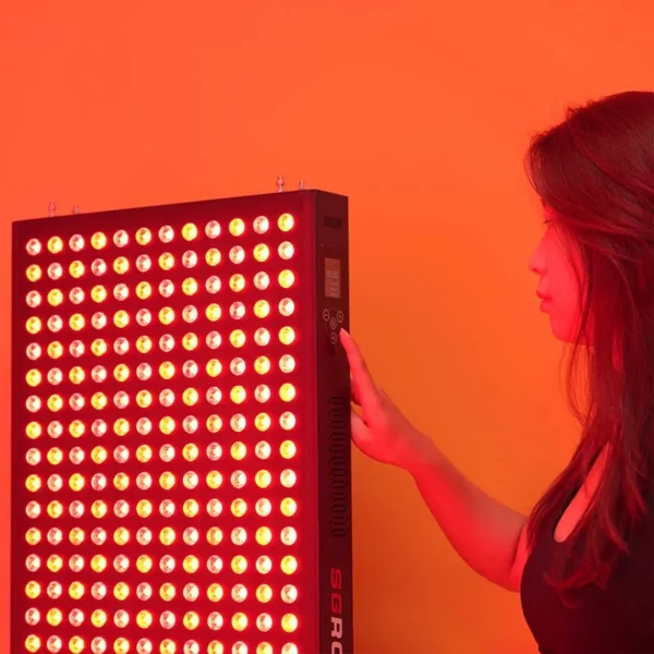 SGROW ES1800 630nm 660nm 810nm 830nm 850nm Wavelength Red Light Therapy Device Panel Bed for Full Body image 3
